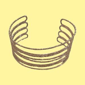 Gold Bracelet 7.5 inches adjustable